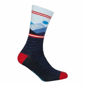 Le Patron Mountain Socks dark blue 35-38
