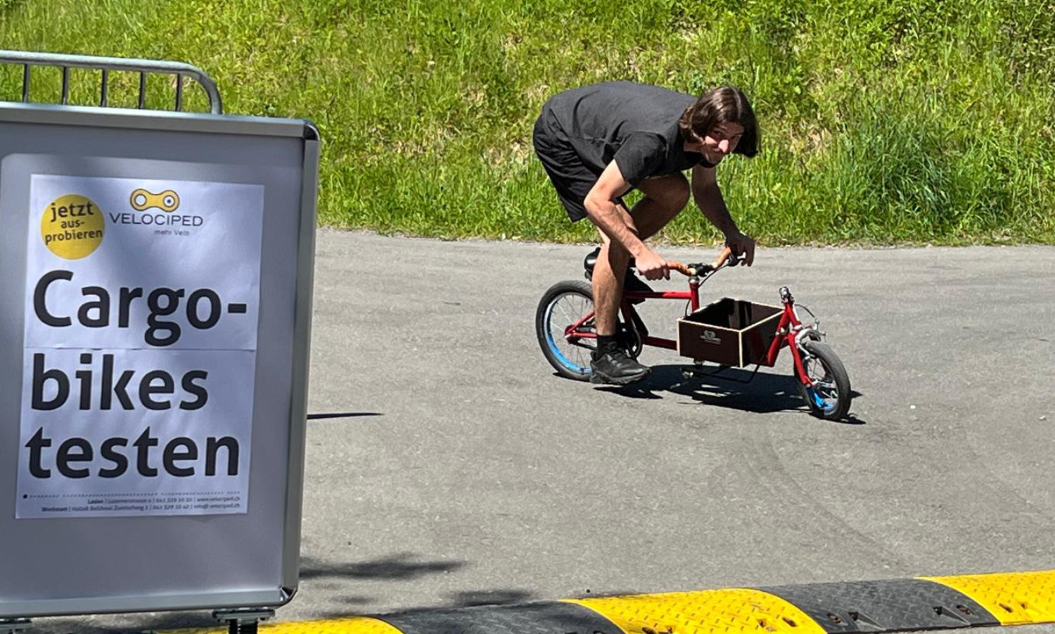 Cargobike-Roadshow und Race-Support