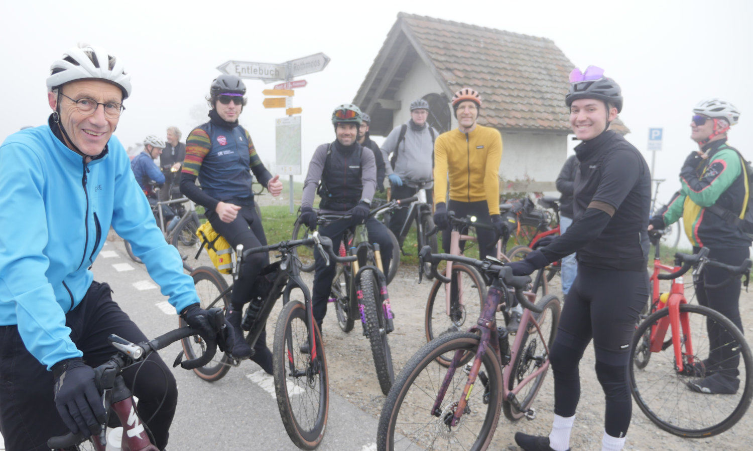 Das Velociped auf dem Betriebsausflug