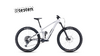 Testvelo Cube Stereo ONE55 C:62 Race 29, lightgrey'n'grey, L