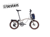 Testvelo Brompton Electric G-Line Traildust White: Medium