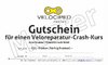 Gutschein für einen Veloreparatur-Crash-Kurs (eine Stunde)