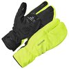 GripGrab  RIDE Windproof Deep Winter Lobster Gloves Yellow Hi-Vis