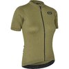 GripGrab Women's EXPLR Merinotech Short Sleeve Jersey Olive Green, M