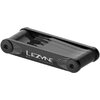 Lezyne Werkzeug V Pro 7 Black CrV Bits, Aluminium Side Plates  Black 7 Funktionen