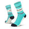 Le Patron Cyclismo Socks celeste 43-46