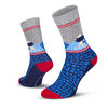 Le Patron Gottardo Socks blue 35-38