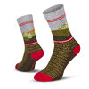 Le Patron Mountain Socks army green 35-38