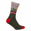 Le Patron Mountain Socks army green 43-46