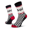 Le Patron Classic Jersey Peugeot Socks black ecru 43-46