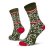 Le Patron Bicycle Socks army green 43-46